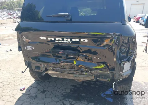 2024 Ford Bronco Sport Big Bend z USA, uszkodzony, nr VIN 3FMCR9B69RRE14217